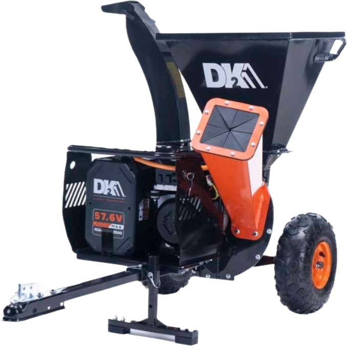 DK2 OPC503EV-K Disk Chipper Shredder Kit Battery Powered with Charger 3" 57.6V Li-ion Powered New