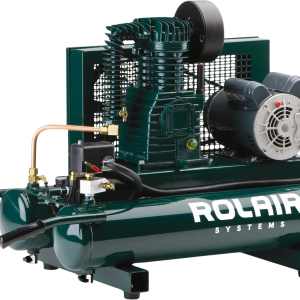 Rolair 6820K17D Air Compressor Wheelbarrow Electric Dual Voltage 9 gal. 2 HP Single Stage Pump Manufacturer RFB