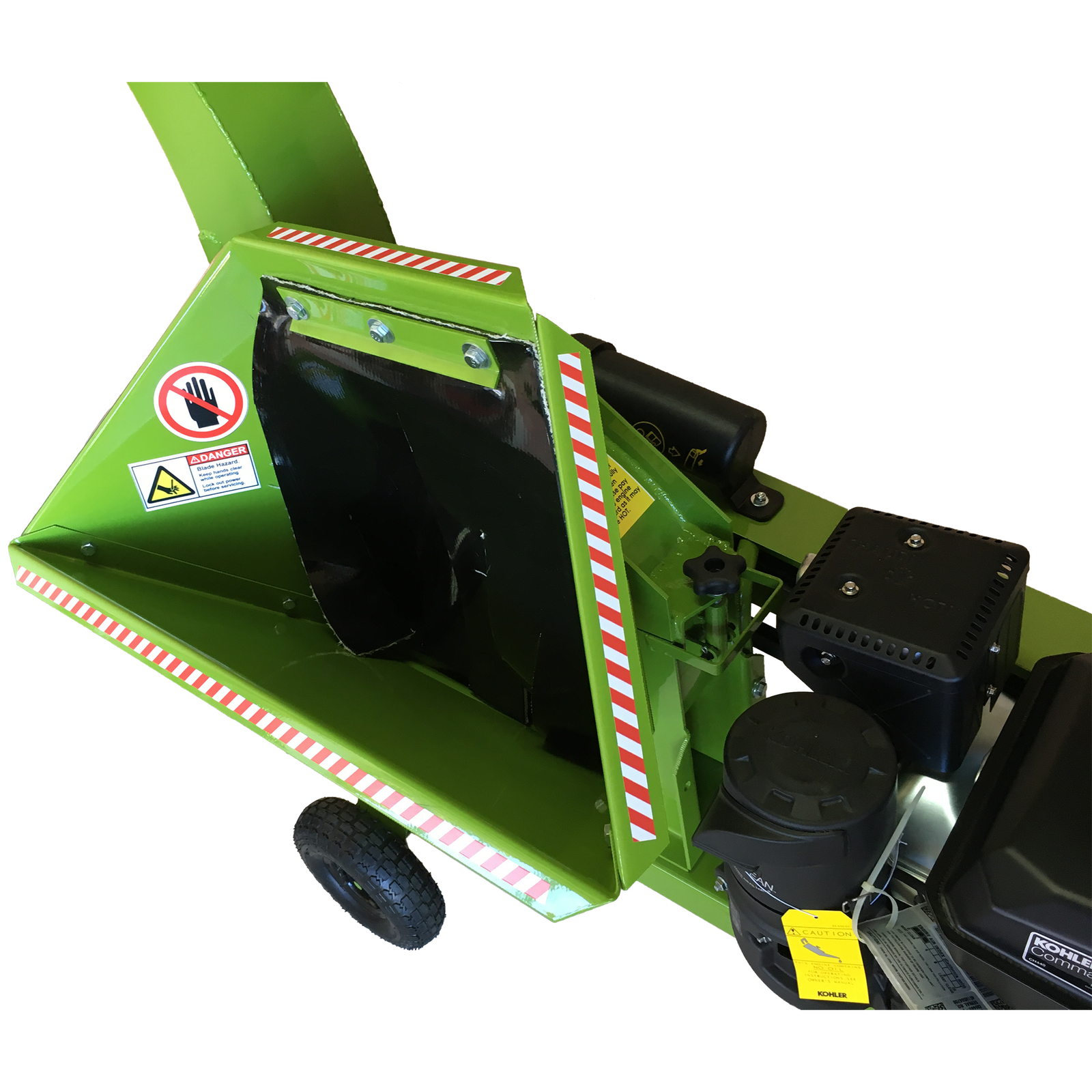 YARDBEAST 3514 ATV 429cc 14HP Kohler CH440 Engine 3.5" Heavy Duty Wood Chipper Shredder Tow Trailer New