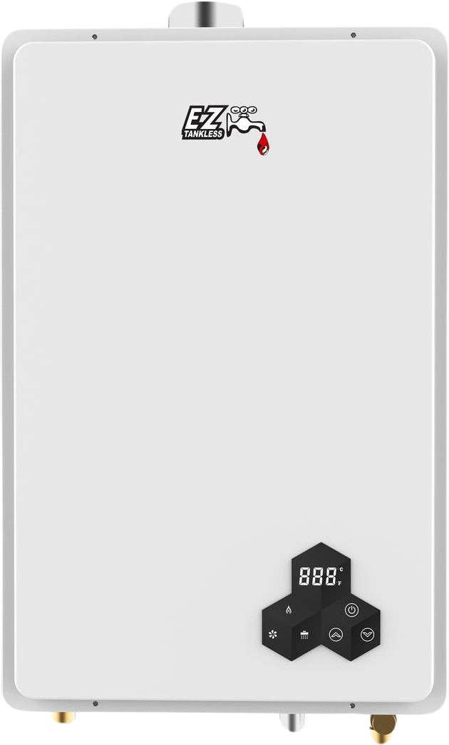 EZ Tankless Sapphire Series 14L 5.3 GPM 100,000 BTU Liquid Propane or Natural Gas Indoor Tankless Water Heater New